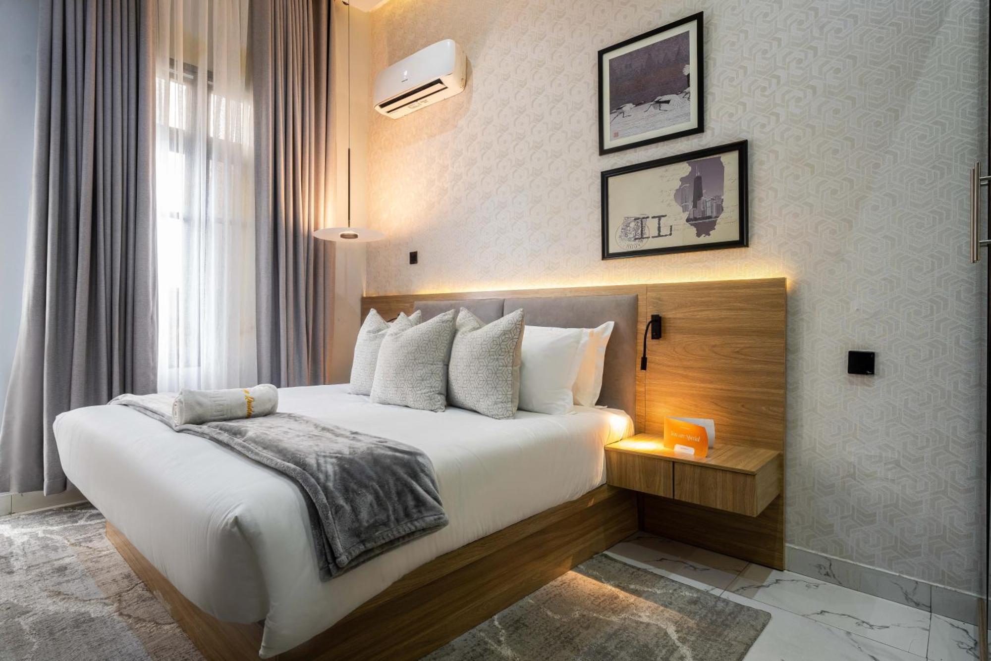 George Residence Ikoyi Lagos Zimmer foto
