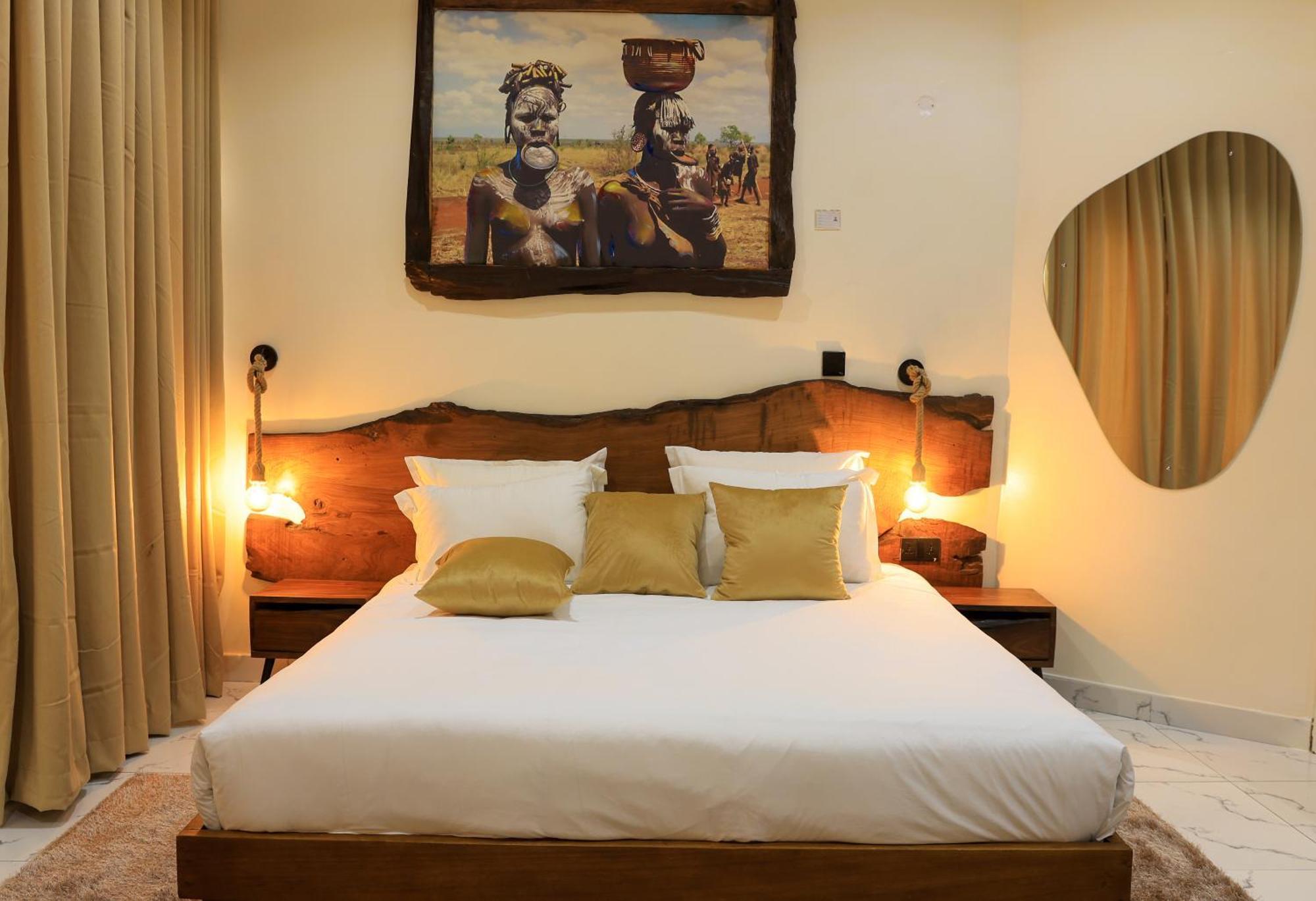 George Residence Ikoyi Lagos Zimmer foto