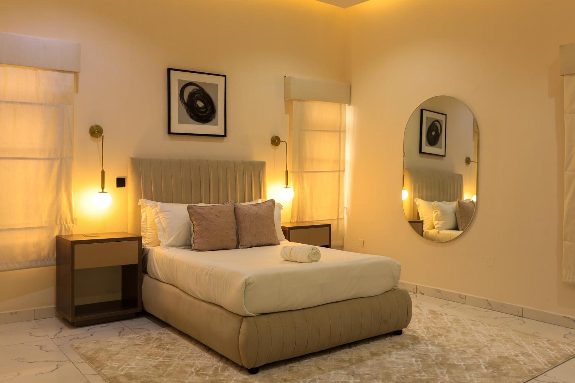 George Residence Ikoyi Lagos Zimmer foto