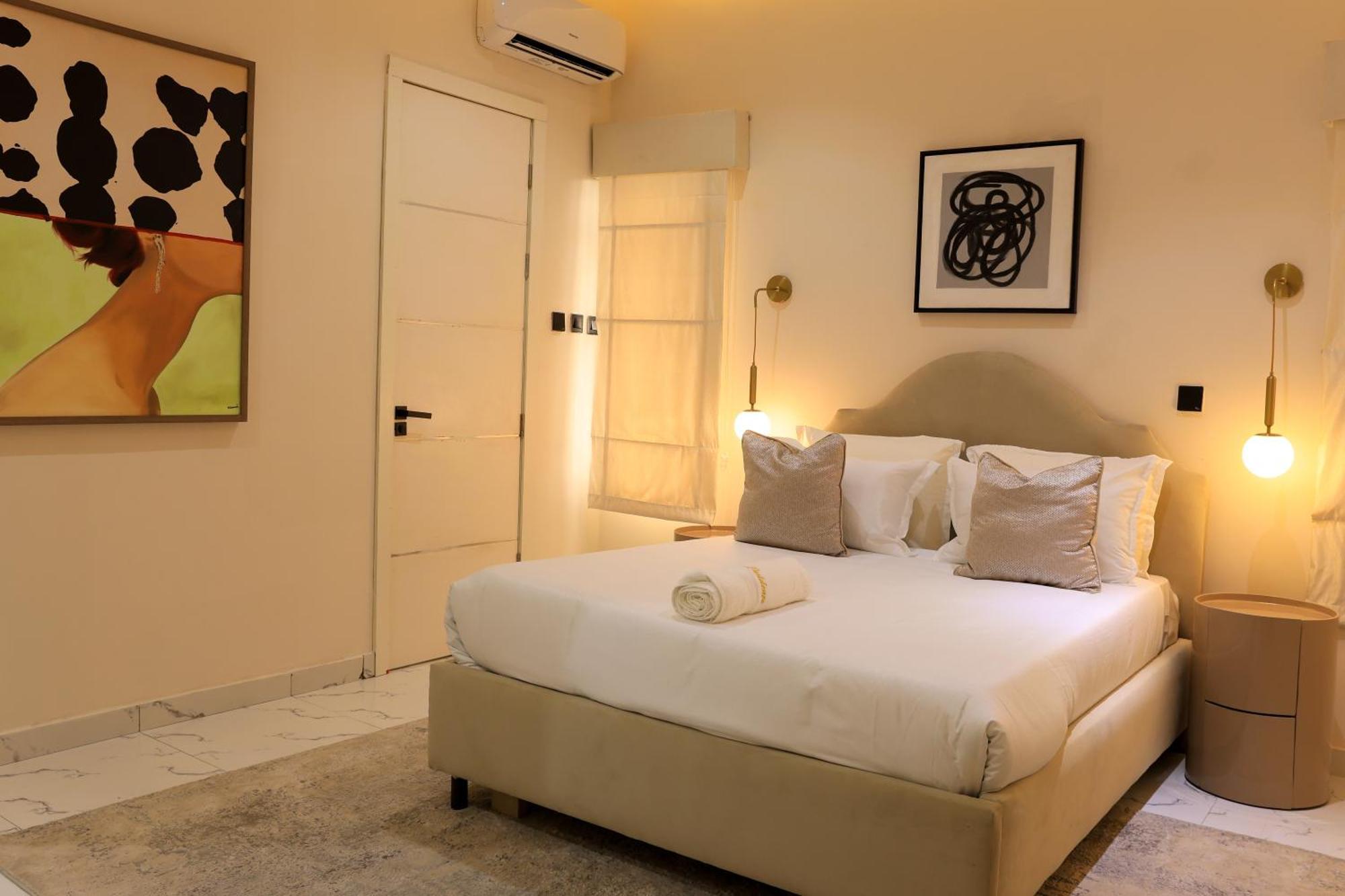 George Residence Ikoyi Lagos Zimmer foto