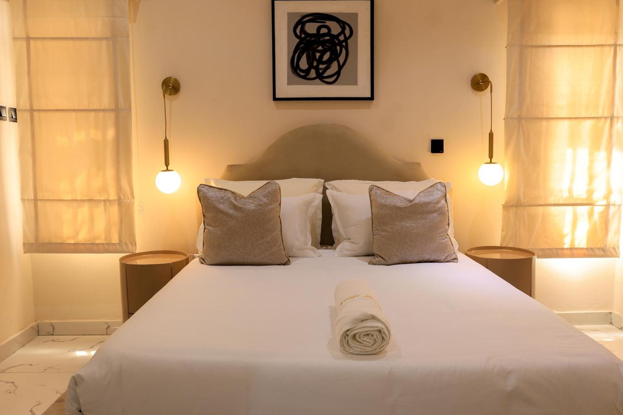 George Residence Ikoyi Lagos Zimmer foto