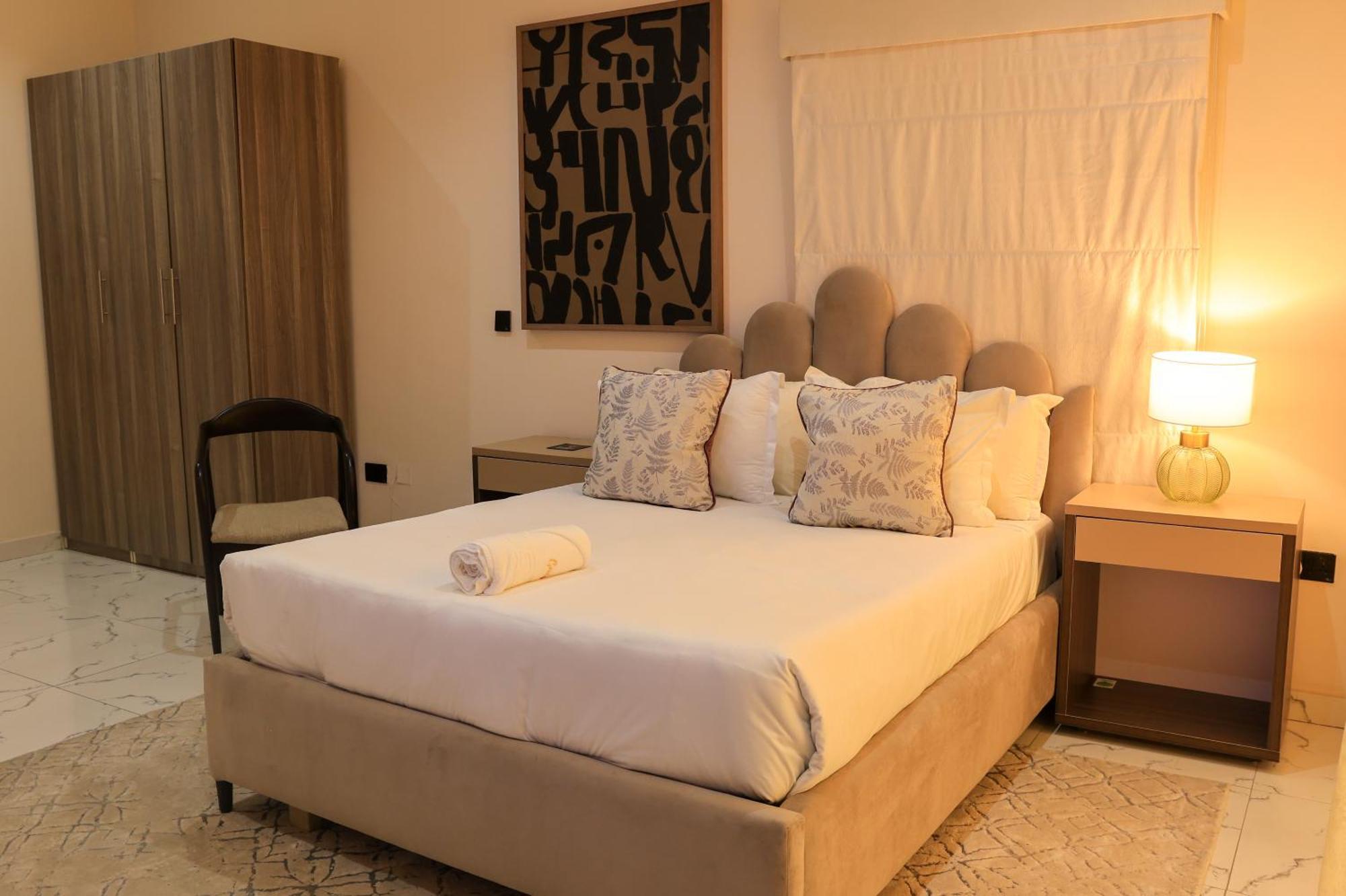 George Residence Ikoyi Lagos Zimmer foto