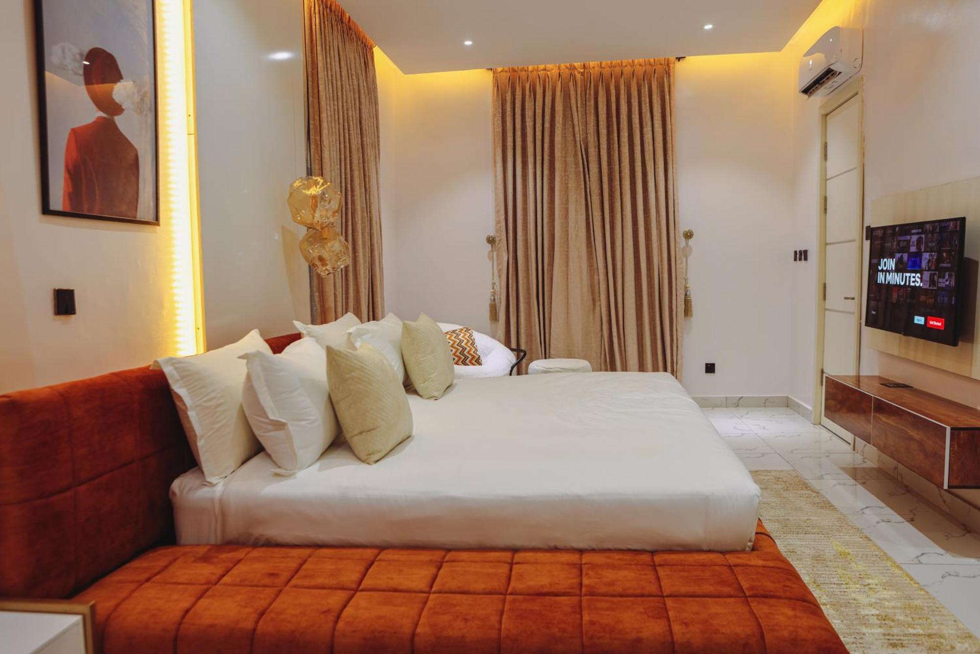 George Residence Ikoyi Lagos Zimmer foto
