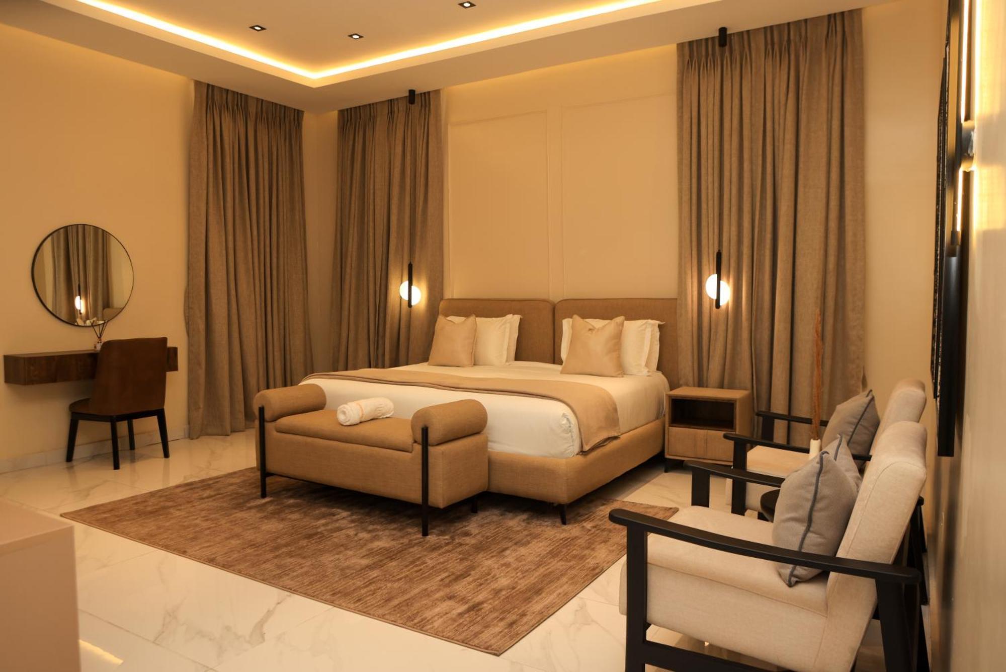 George Residence Ikoyi Lagos Zimmer foto